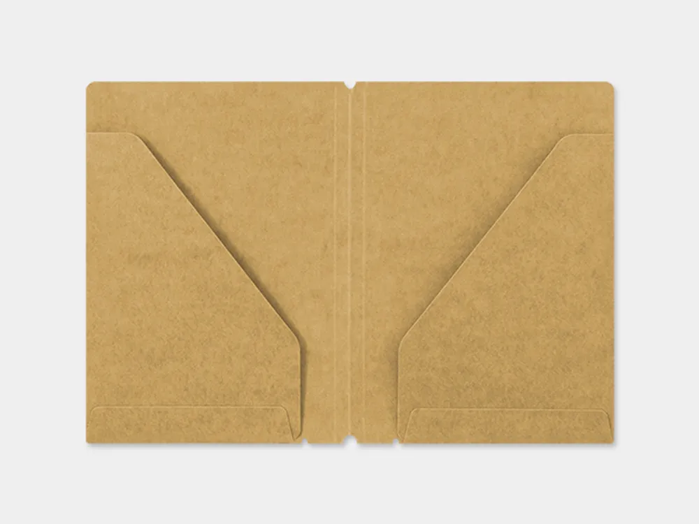 010 Kraft File TRAVELER'S Notebook - Passport Size