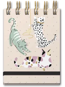 3X5 Note Book Cats  83404