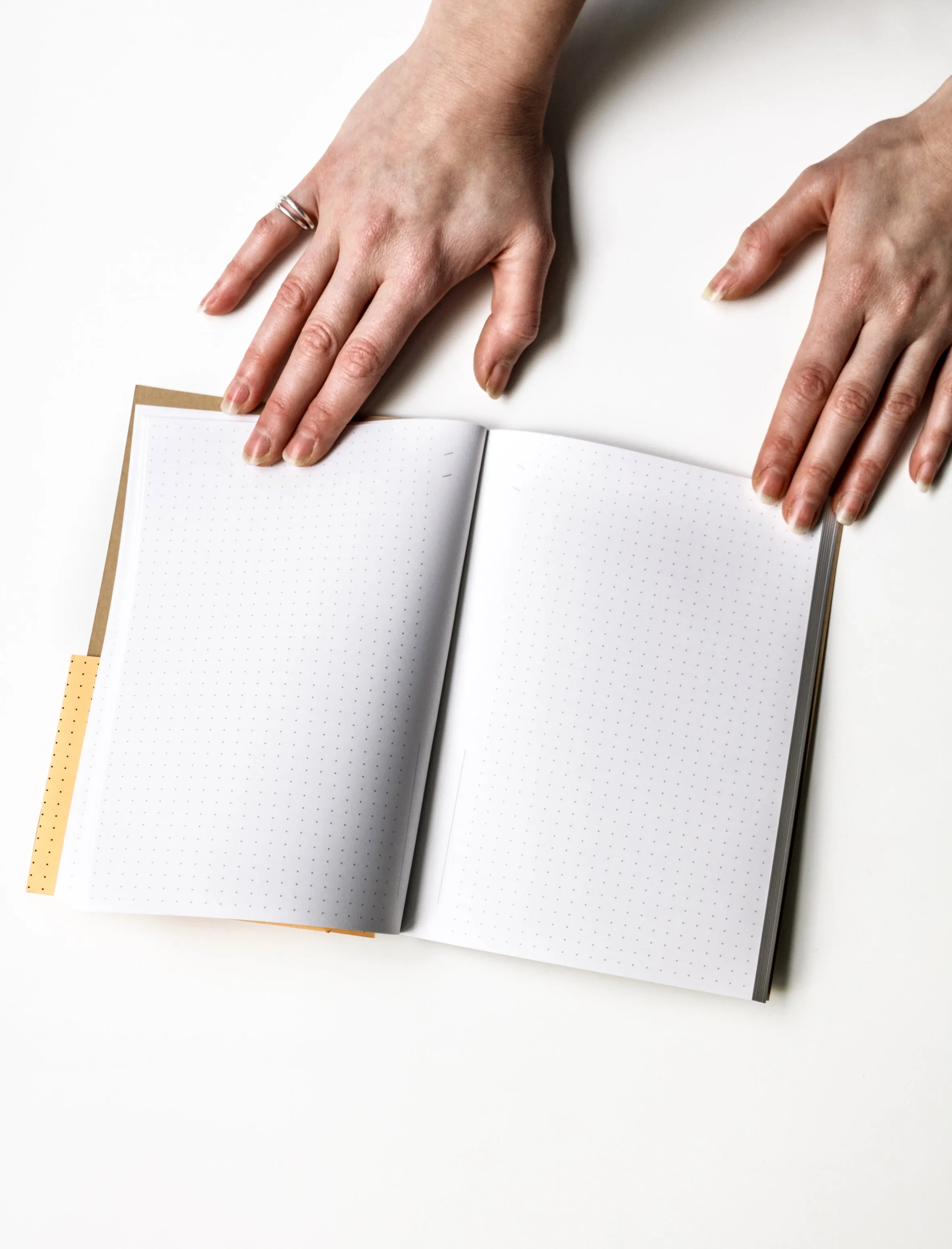 A5 Dot Notebook with Pocket