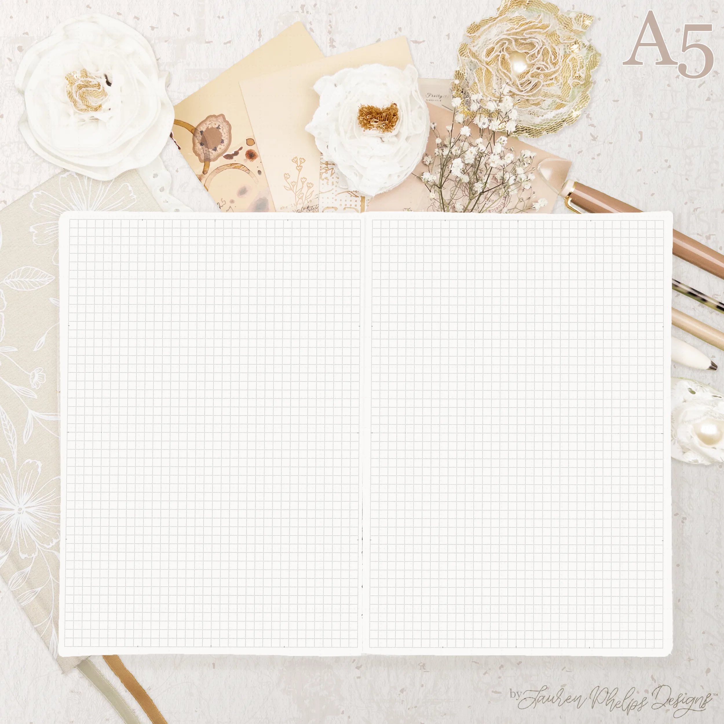 A5 Live | Plan | Dream® Notebook by Lauren Phelps Designs