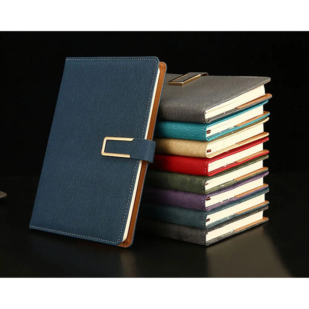 A5 PU Leather Notebook with Buckle