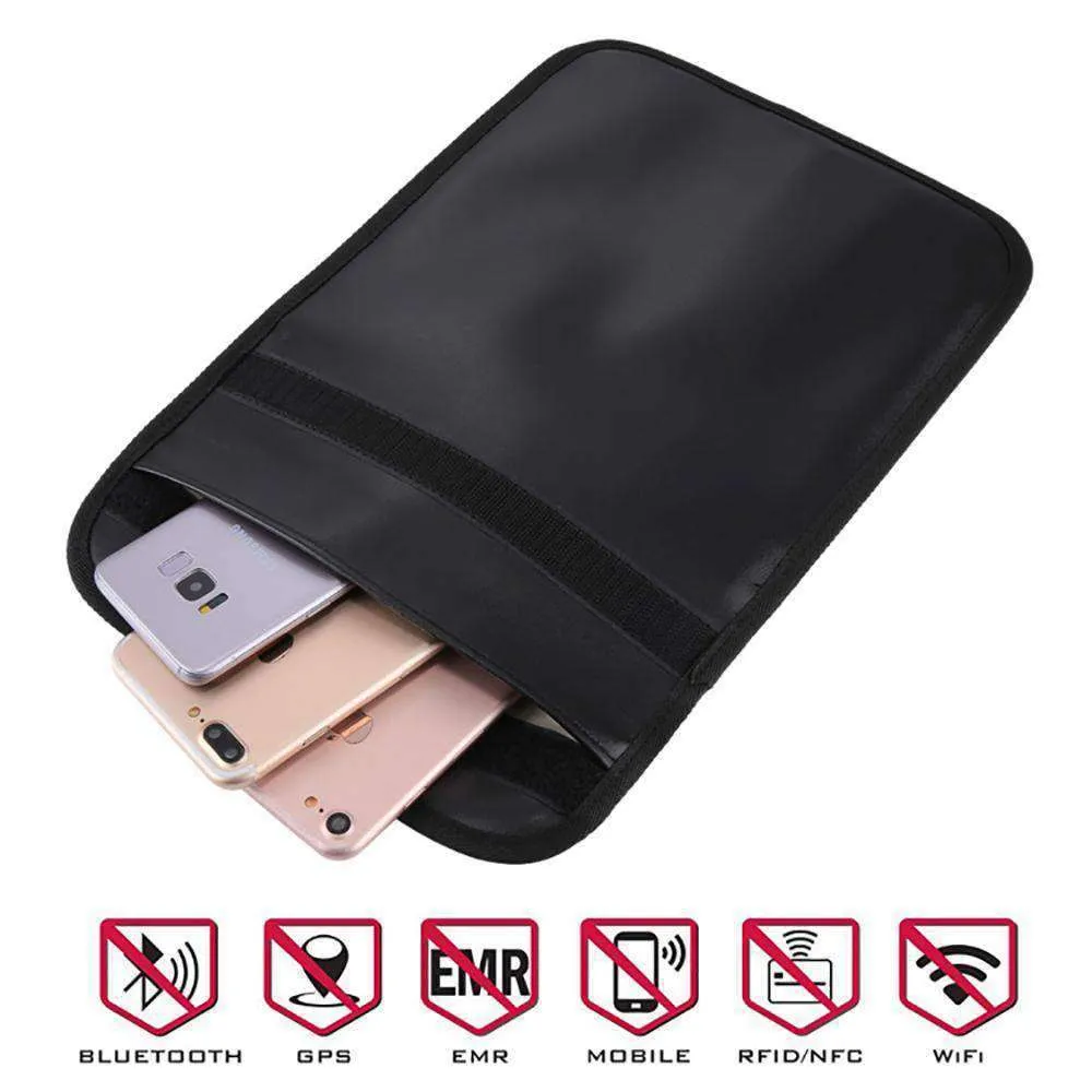 Amzer Anti-Radiation Signal Blocking Case for Tablets - Black