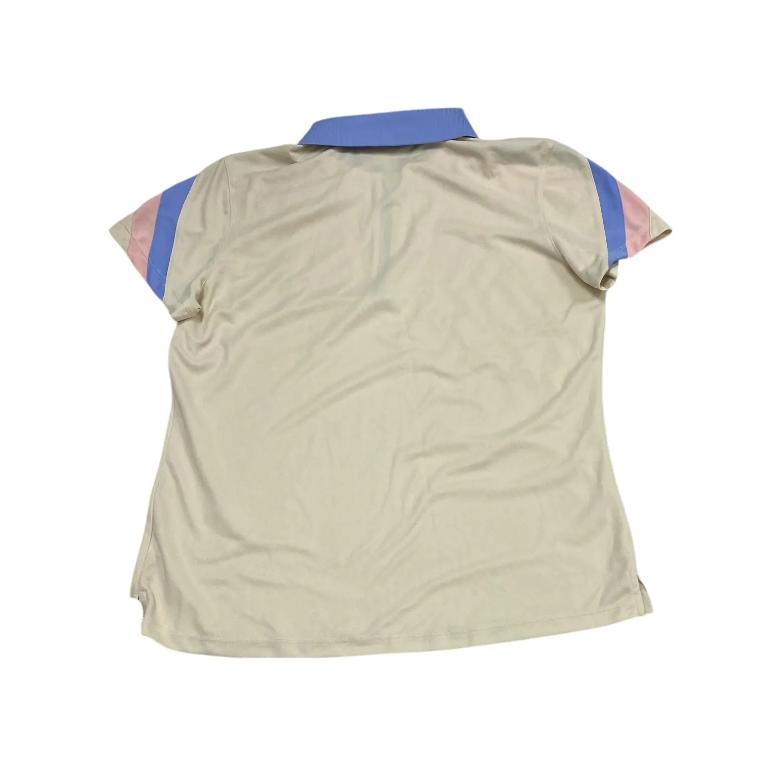 Athletic Top Short Sleeve By Lady Hagen In Multi-colored, Size: L
