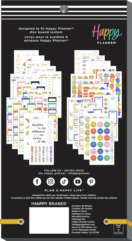 Be Bold Fitness - Value Pack Stickers