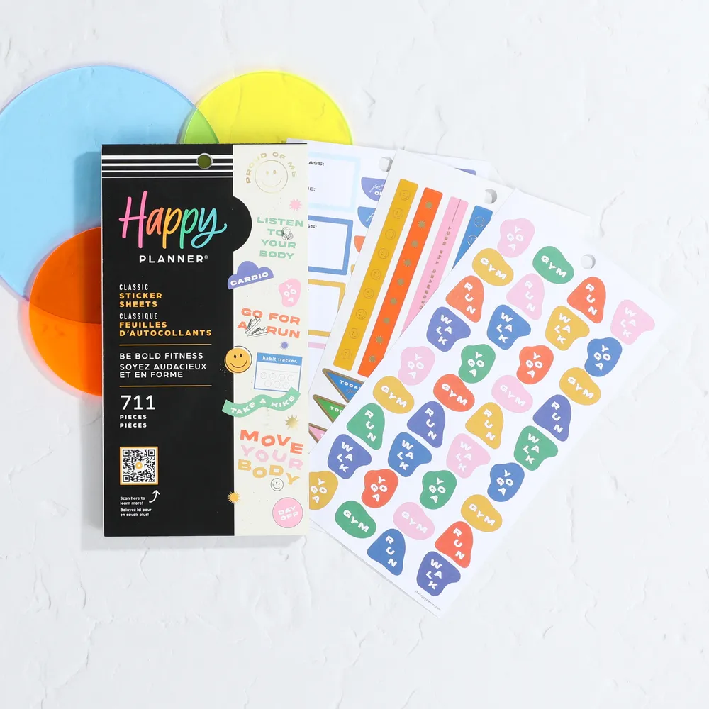 Be Bold Fitness - Value Pack Stickers