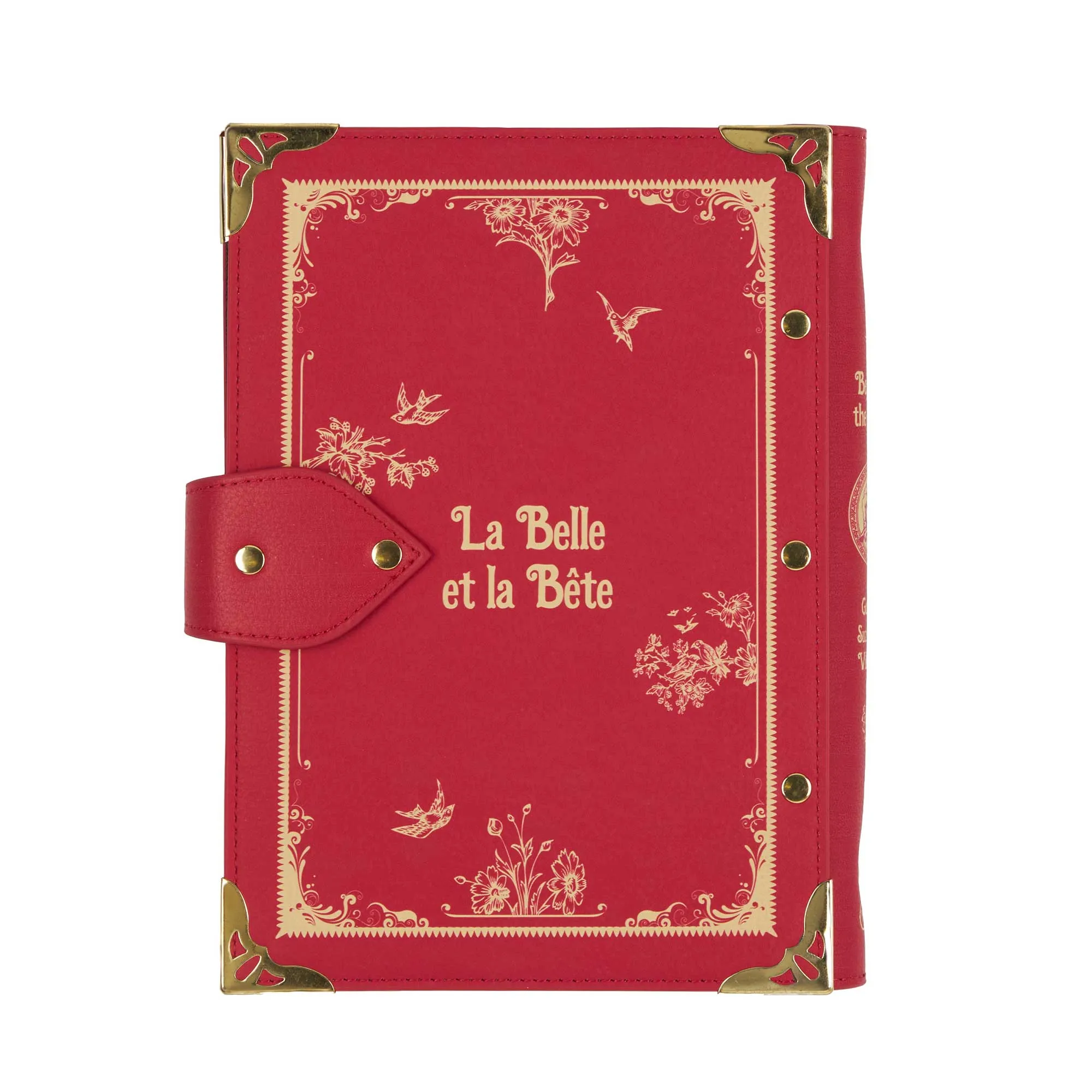 Beauty and the Beast Refillable Ring Binder Notebook
