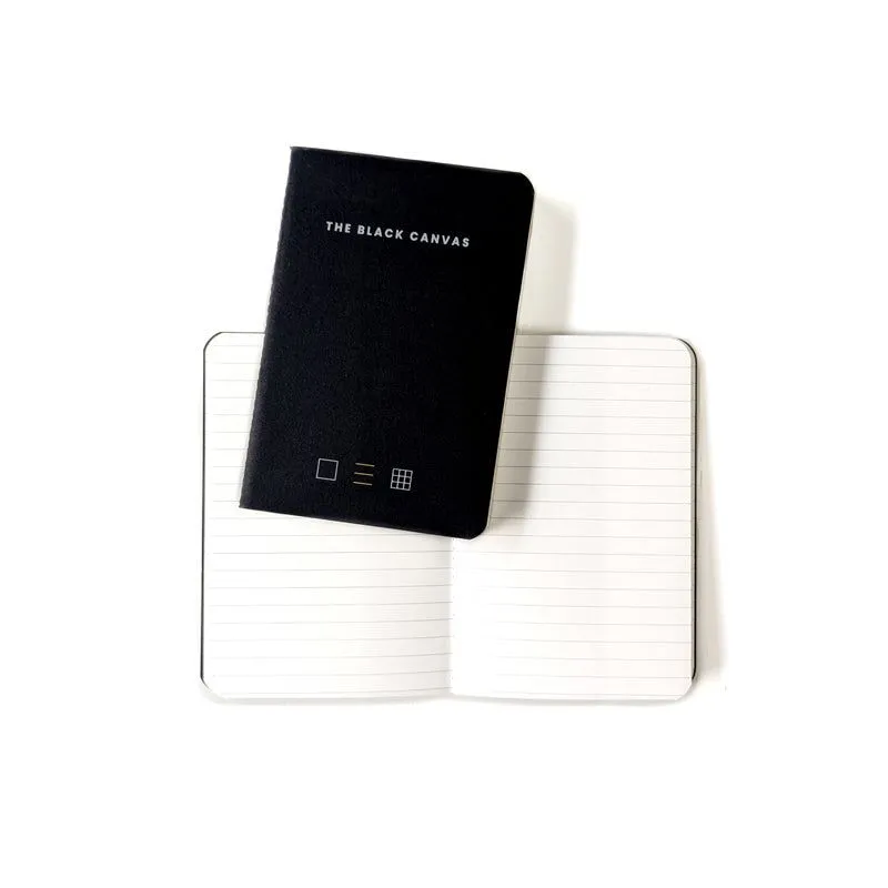 Black TBC Notebooks - A6 / Pack of 3 Bundle