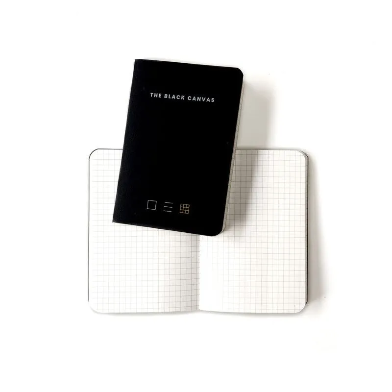 Black TBC Notebooks - A6 / Pack of 3 Bundle