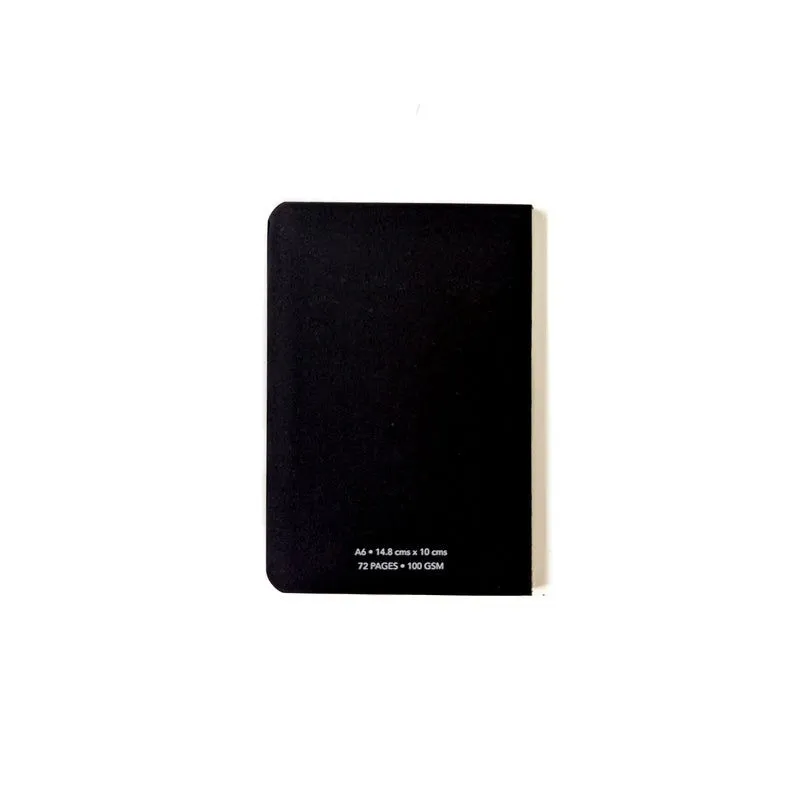 Black TBC Notebooks - A6 / Pack of 3 Bundle