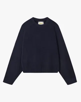 BOXY SWEATER NAVY