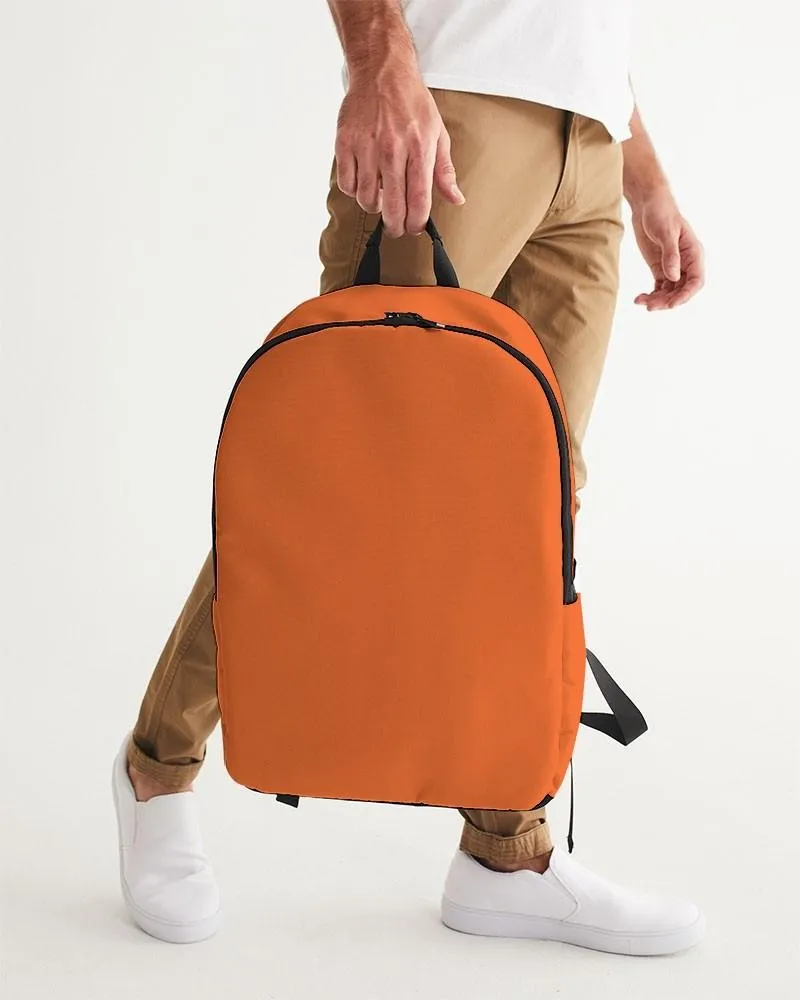 Bright Orange Waterproof Backpack | Bright Pure Orange | C0M75Y100K0