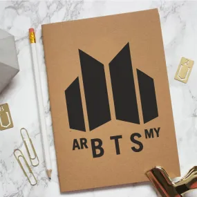 Bts Army Kraft Notebook