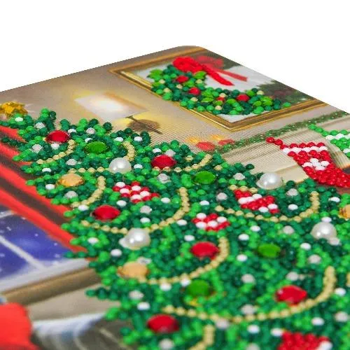 CANJ-12: "Twinkling Tree"  Crystal Art Notebook