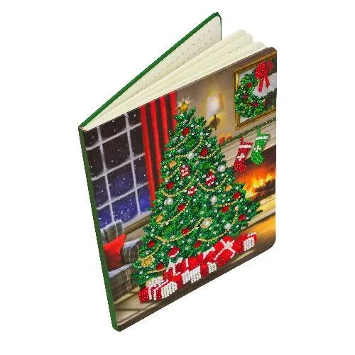 CANJ-12: "Twinkling Tree"  Crystal Art Notebook