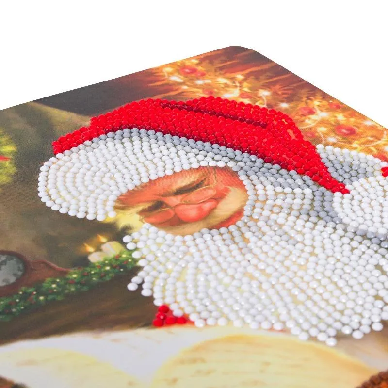 CANJ-5 "Santa's List", Crystal Art Notebook