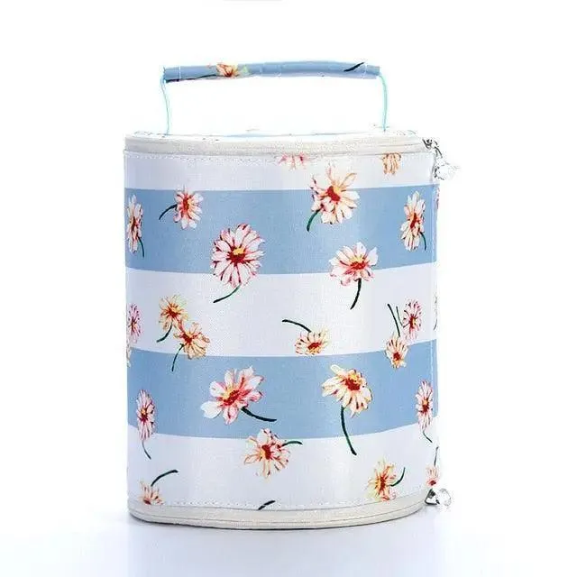 Charming Flamingo Insulated Lunch Tote - Stylish Mealtime Companion