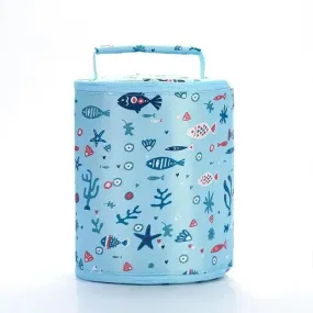 Charming Flamingo Insulated Lunch Tote - Stylish Mealtime Companion