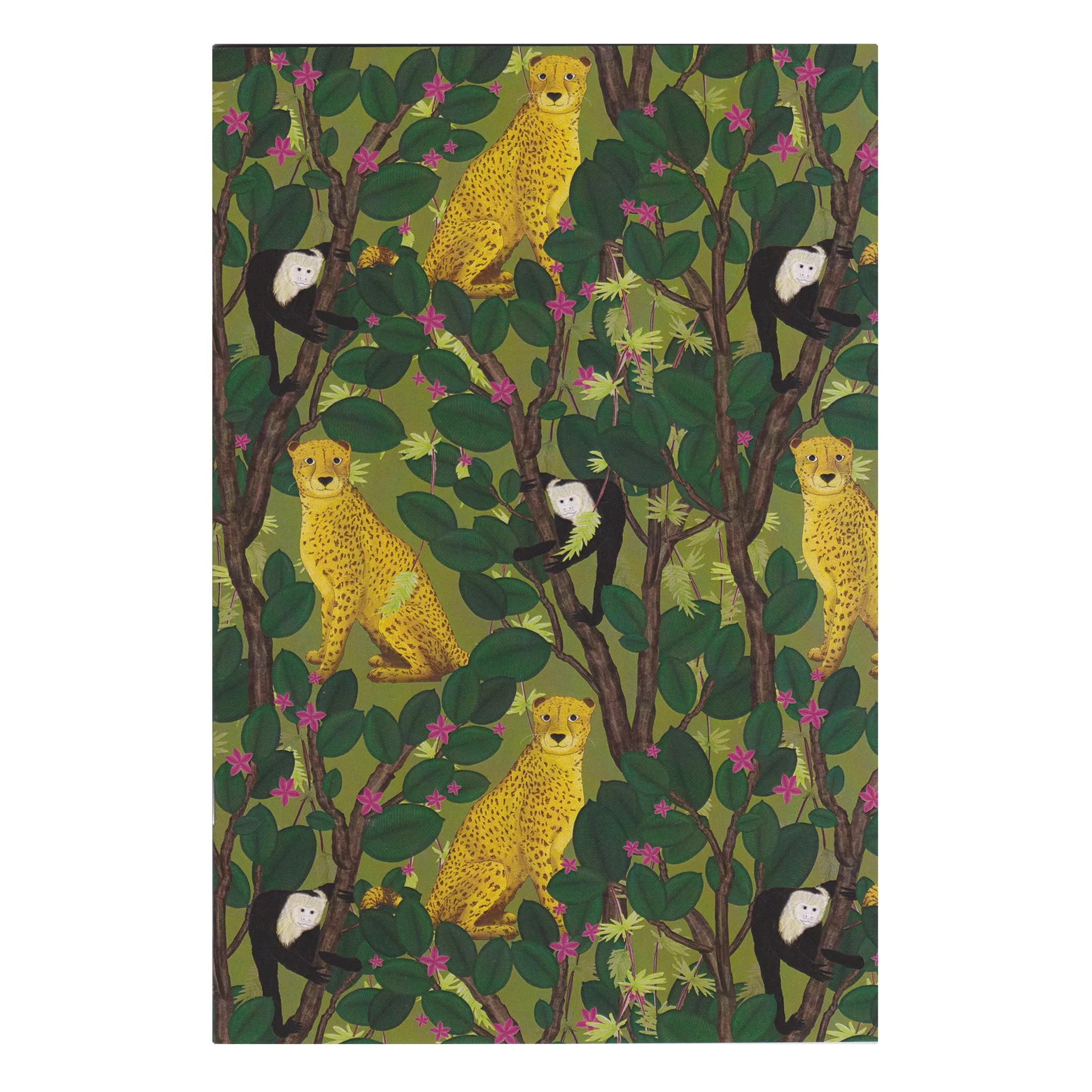 Cheetahs and Monkeys - A5 Notebook