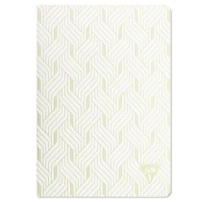 Clairefontaine A5 Neo Deco Notebook "Pearl Grey"
