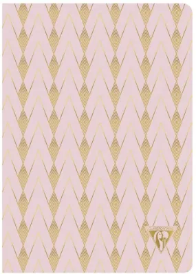 Clairefontaine Neo Deco Notebook in Powder Pink, Lined - 6 x 8.25 (A5)