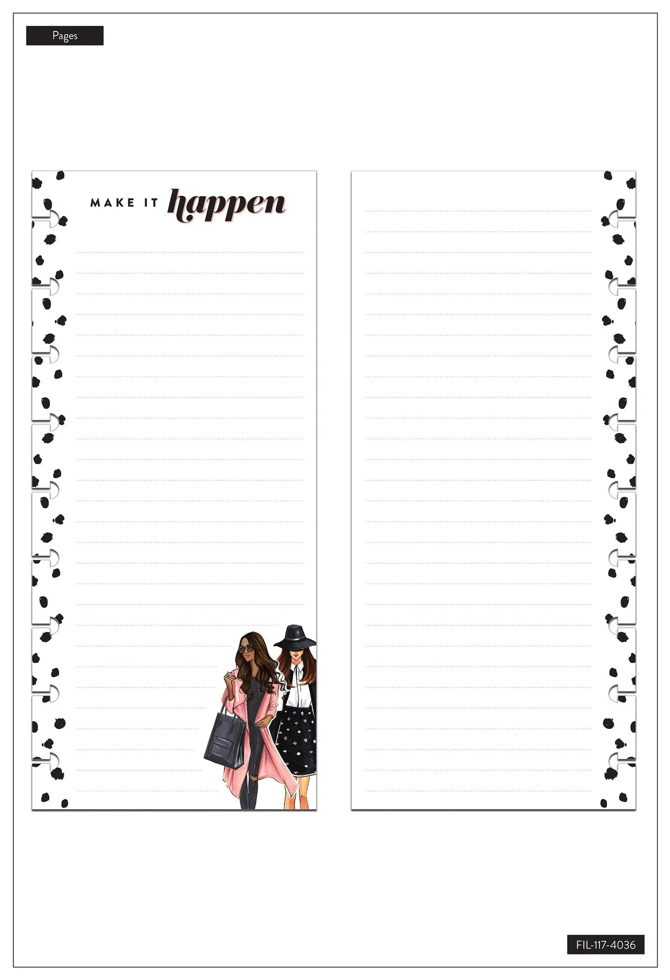 Classic Half Sheet Filler Paper - Rongrong - Make It Happen