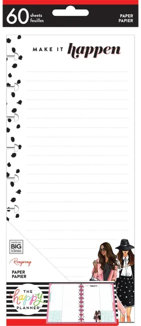 Classic Half Sheet Filler Paper - Rongrong - Make It Happen