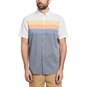 Color Block Stripe Shirt
