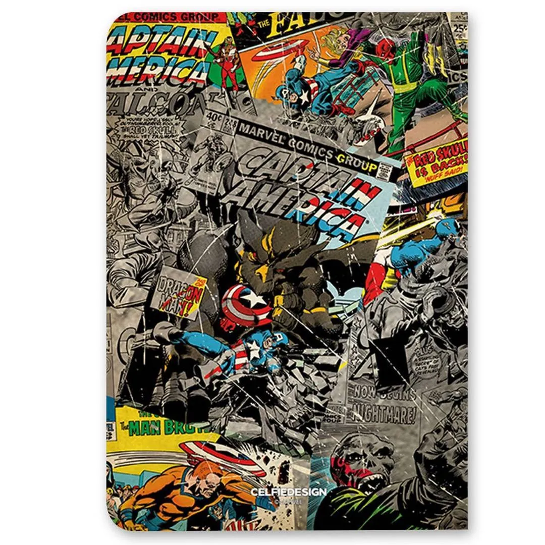 Comic Captain America Notebook