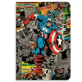 Comic Captain America Notebook