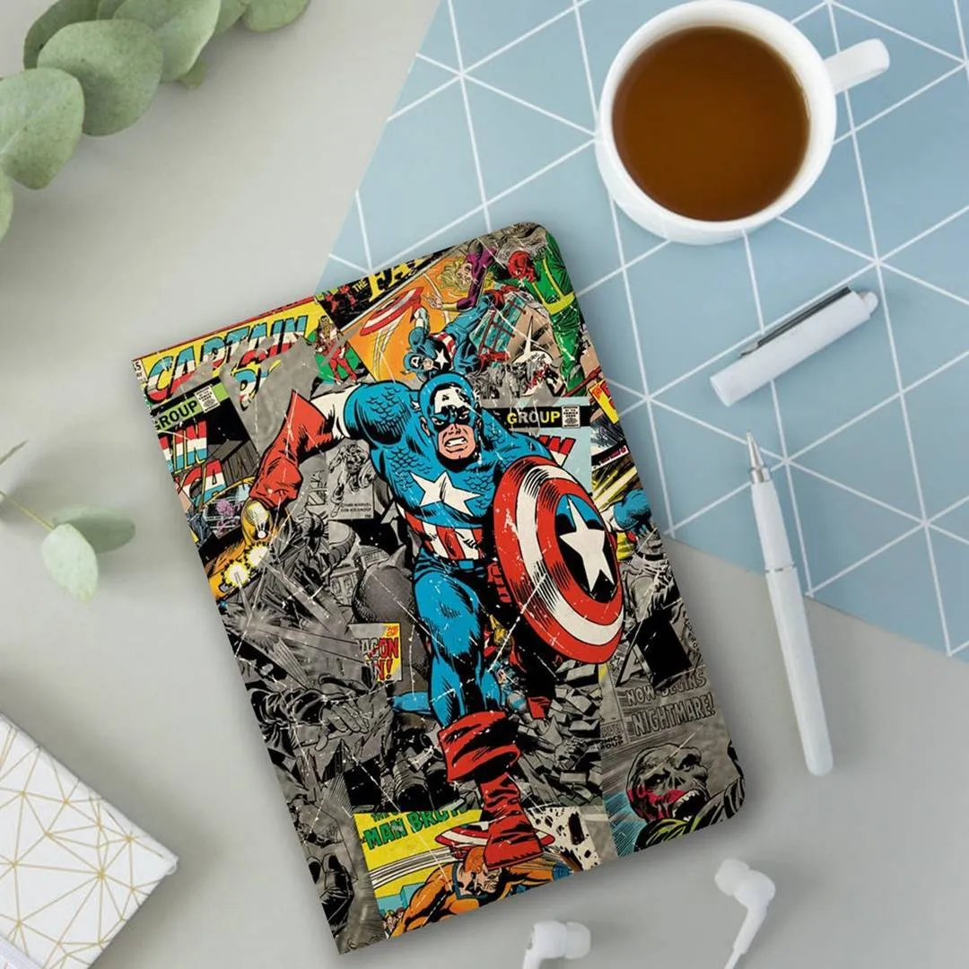 Comic Captain America Notebook
