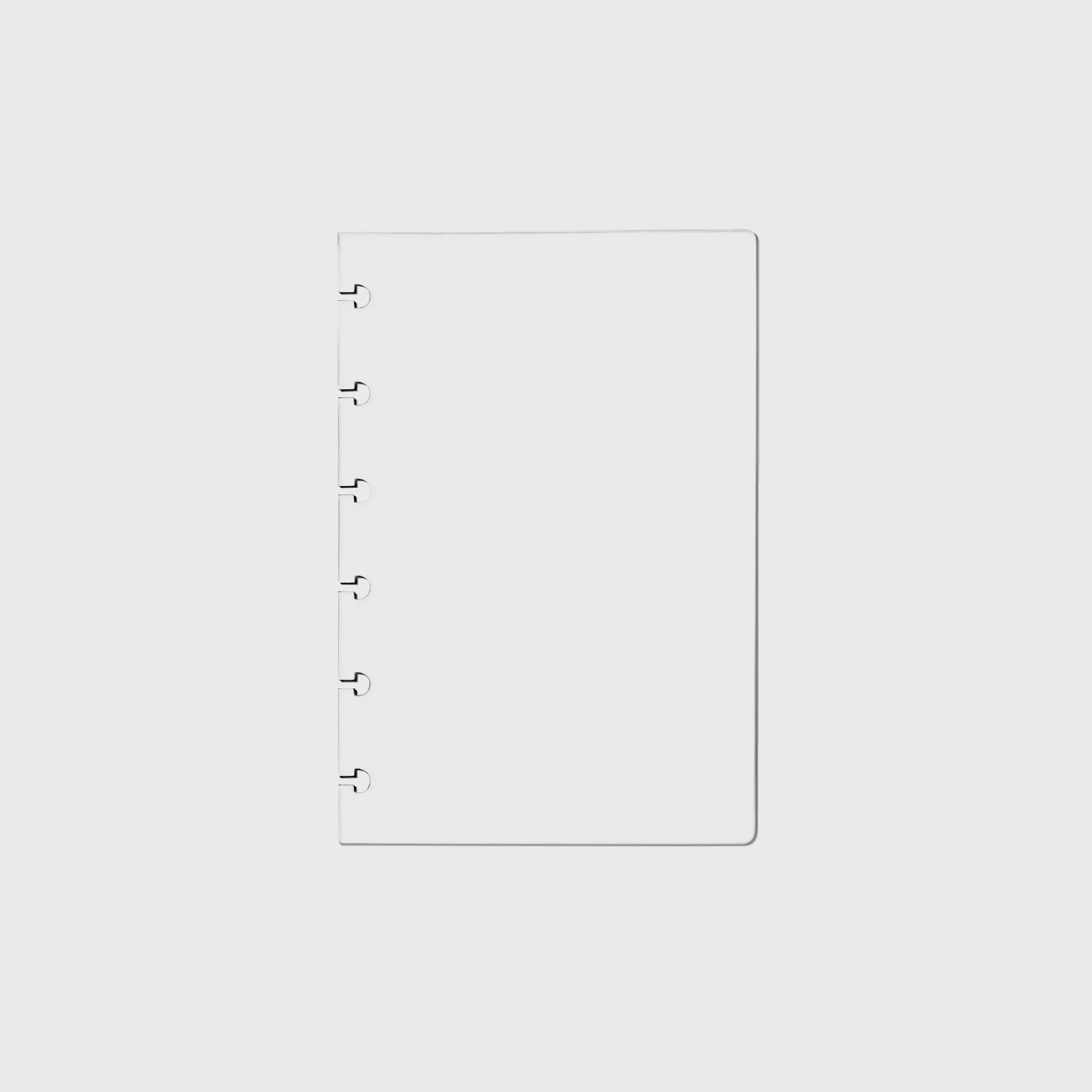 Crystal Clear Discbound Notebook Cover | CP Petite