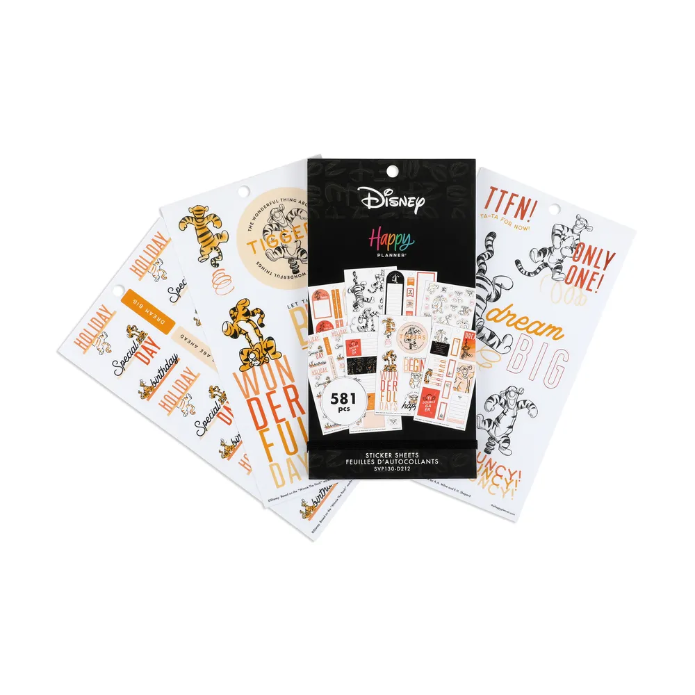 Disney Winnie the Pooh Wonderful Things - Value Pack Stickers
