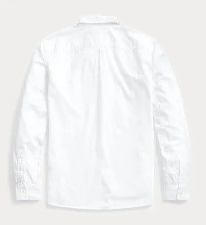 Double RL - Twill Workshirt in White
