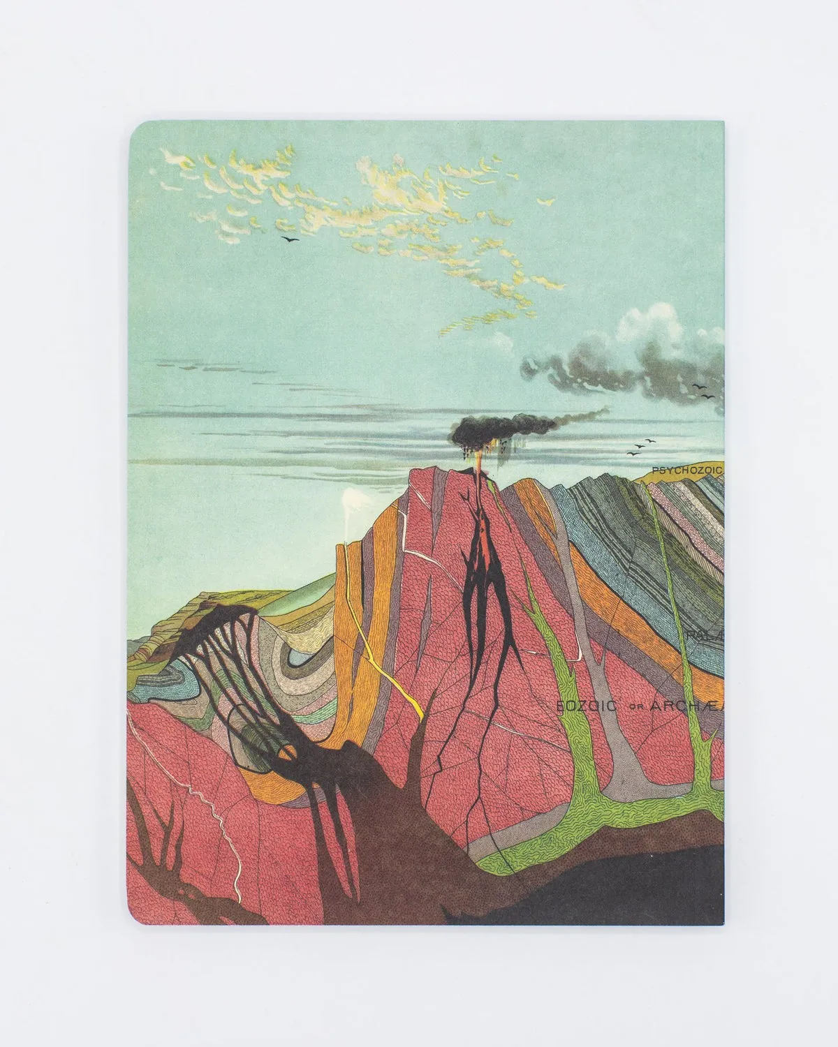 Earth's Geology Softcover Dot Grid Notebook