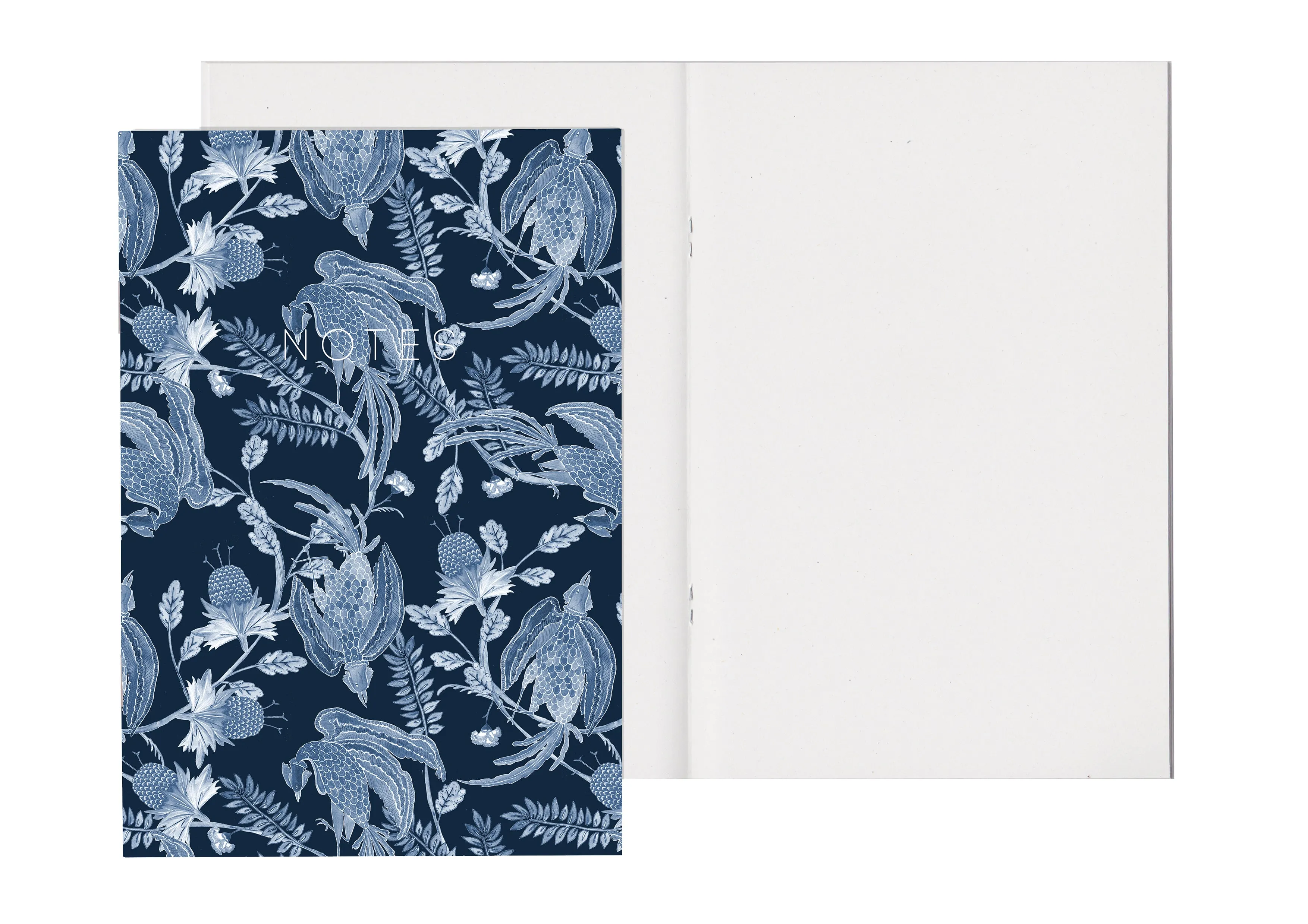 Emperor's Garden (Cobalt) - A5 Notebook