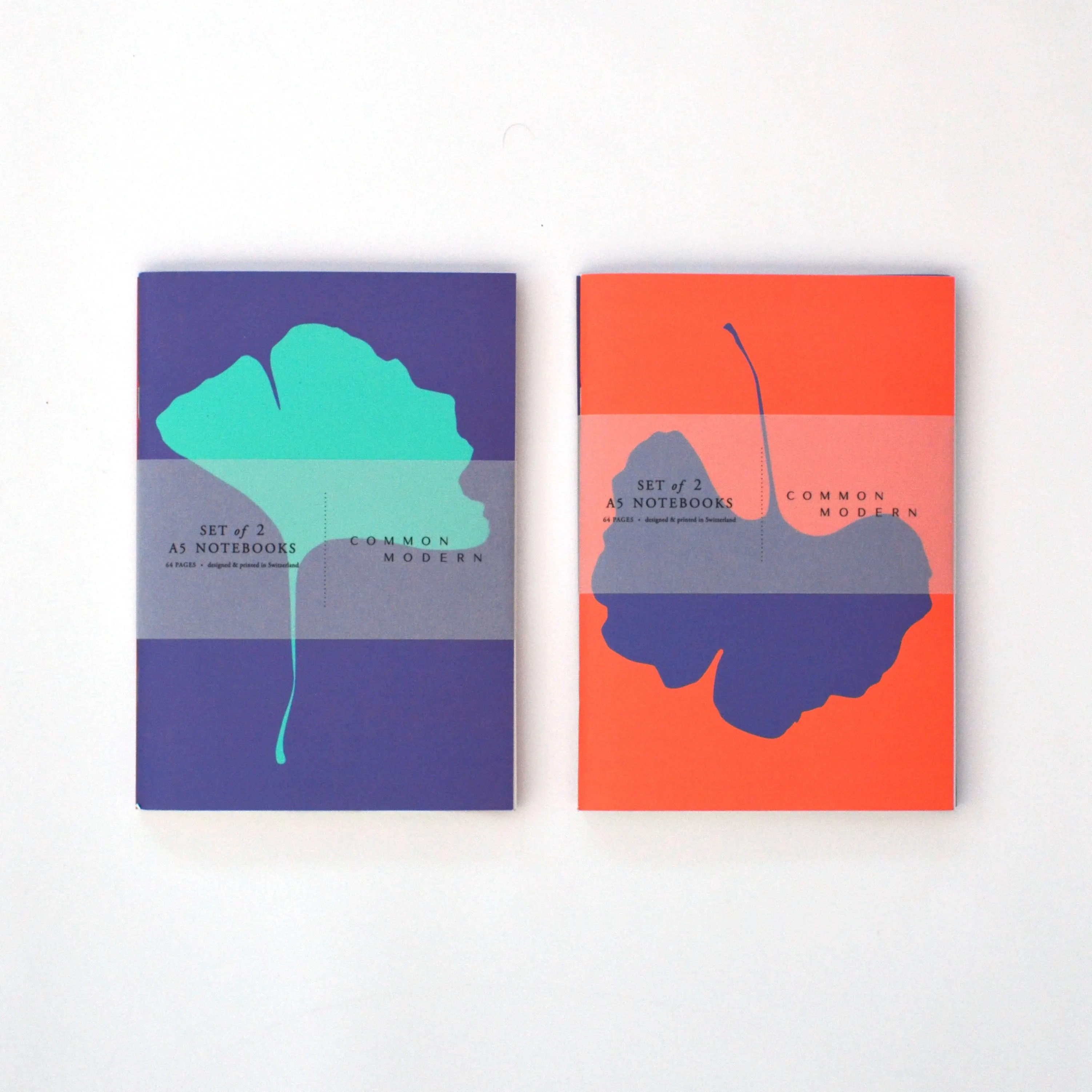 Ginkgo Pop Notebook Set of 2 Pantone 2022