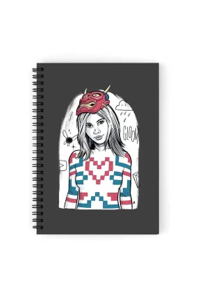Gloom Hannya Mask Notebook