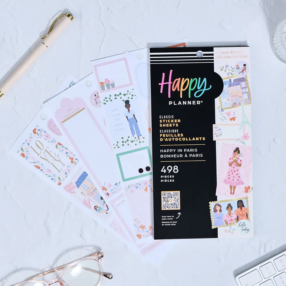 Happy In Paris - Value Pack Stickers