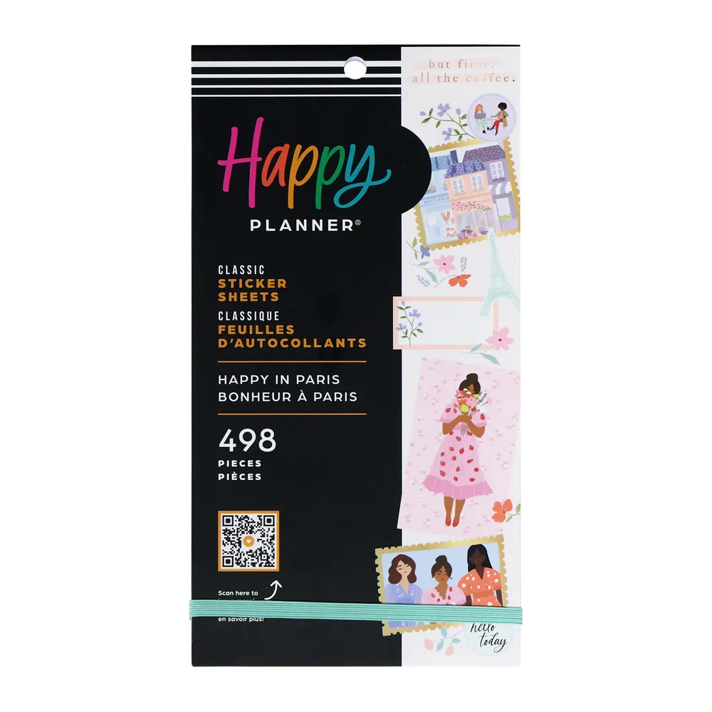 Happy In Paris - Value Pack Stickers