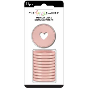 Happy Planner Blush Medium Discs