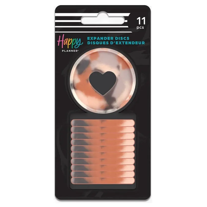 Happy Planner Blush Tortoise Shell Expander Disc