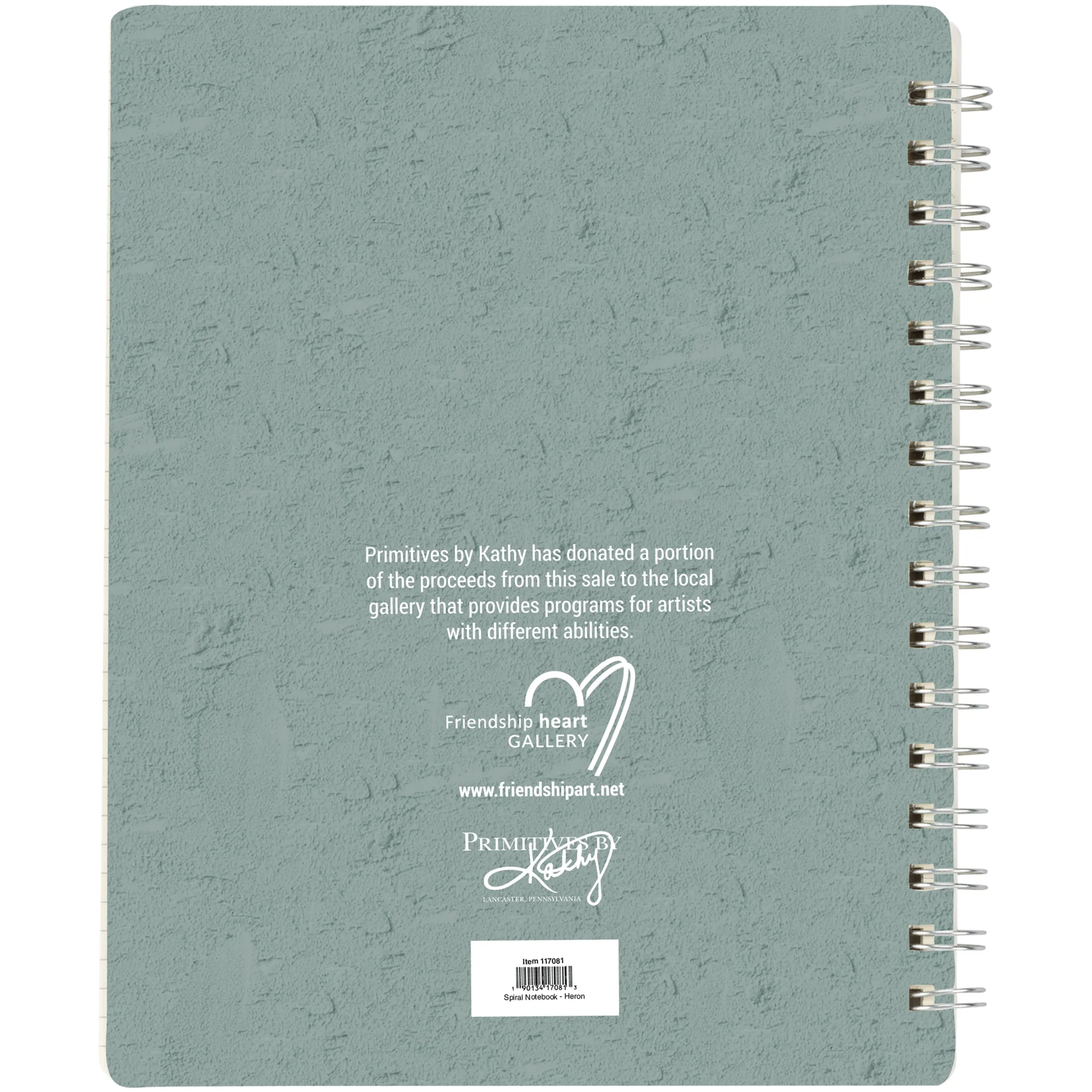 Heron Spiral Notebook