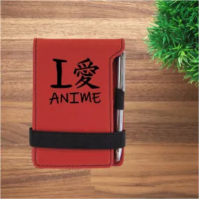 I love Anime Mini Notepad