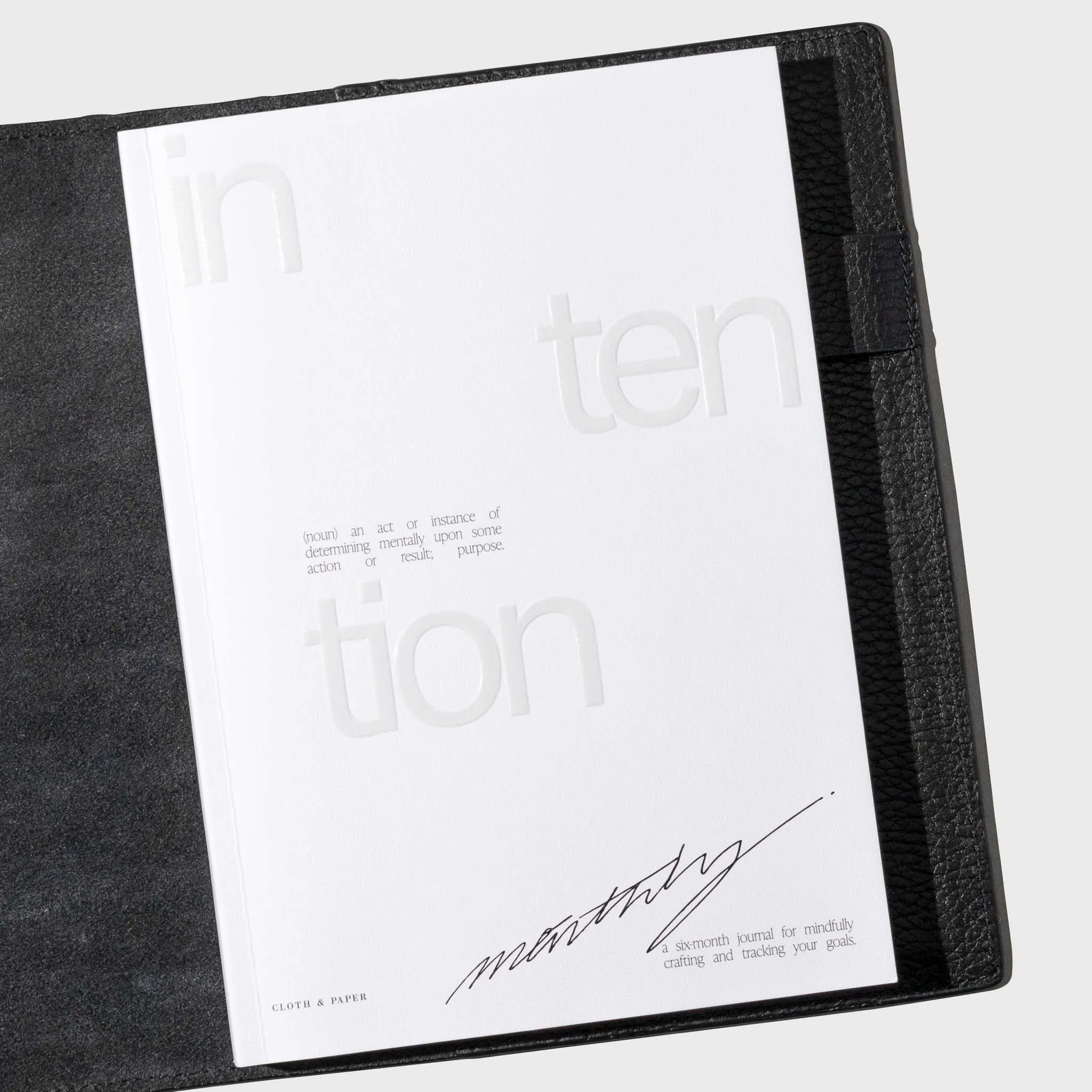 Intention Notebook
