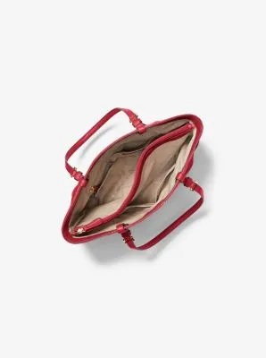 Jet Set Medium Pebbled Leather Tote Bag