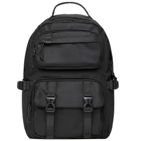 KAUKKO Backpack for daily use, ( KS20-BLACK/18.5L ）