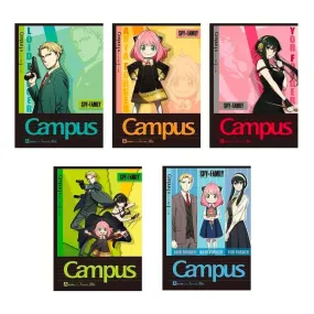 Kokuyo Notebook (5-Pack) - Campus - Spy Family - 5 Designs