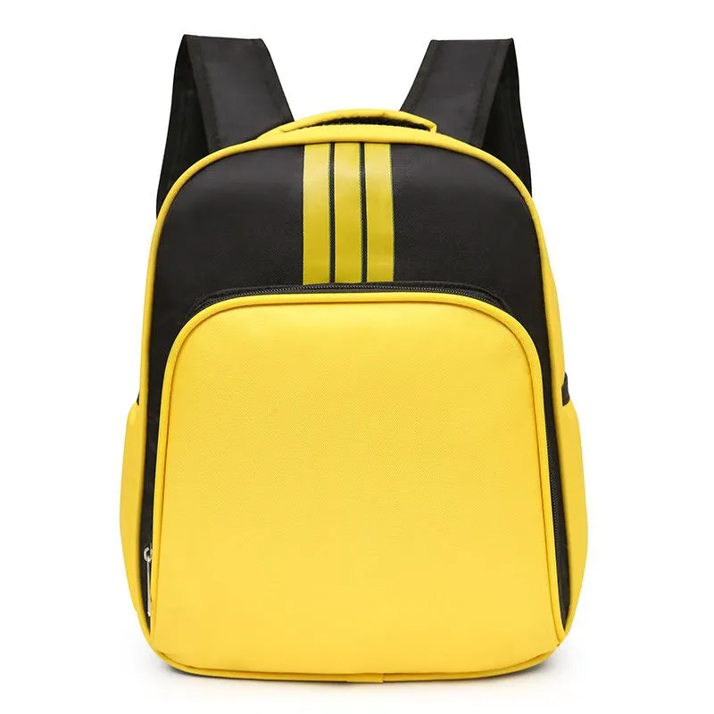 Logo pattern children's school bag