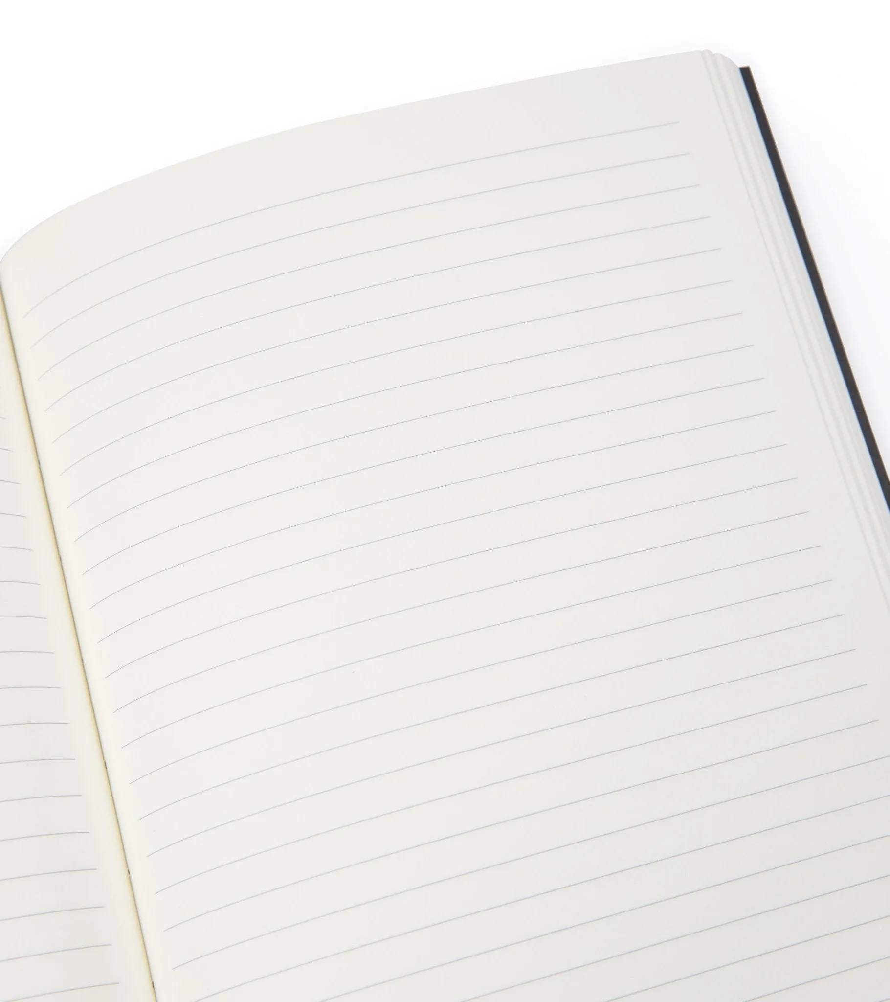 Mark Fold Classic Lined Notebook: Flint