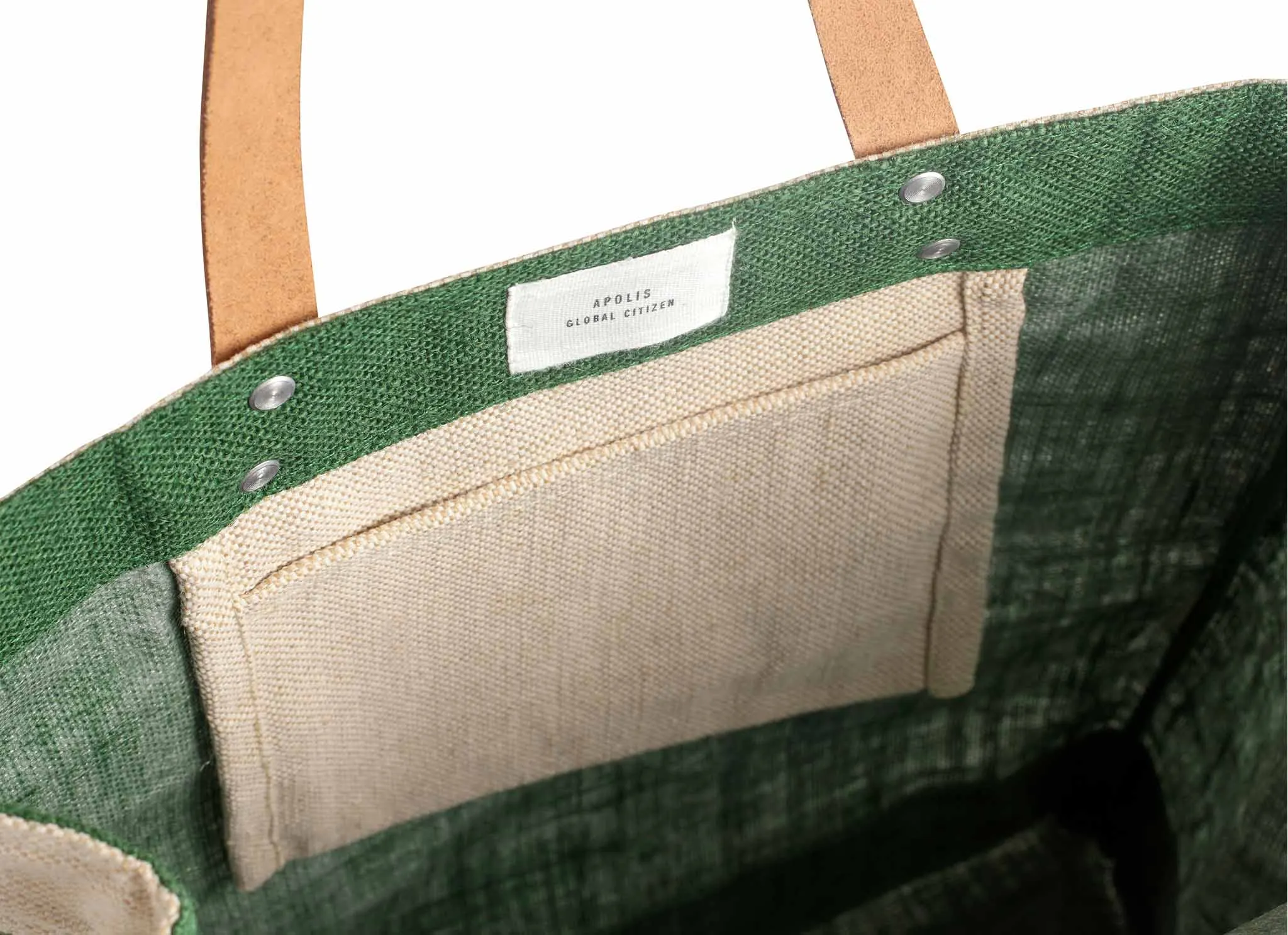 Market Tote in Field Green - Wholesale